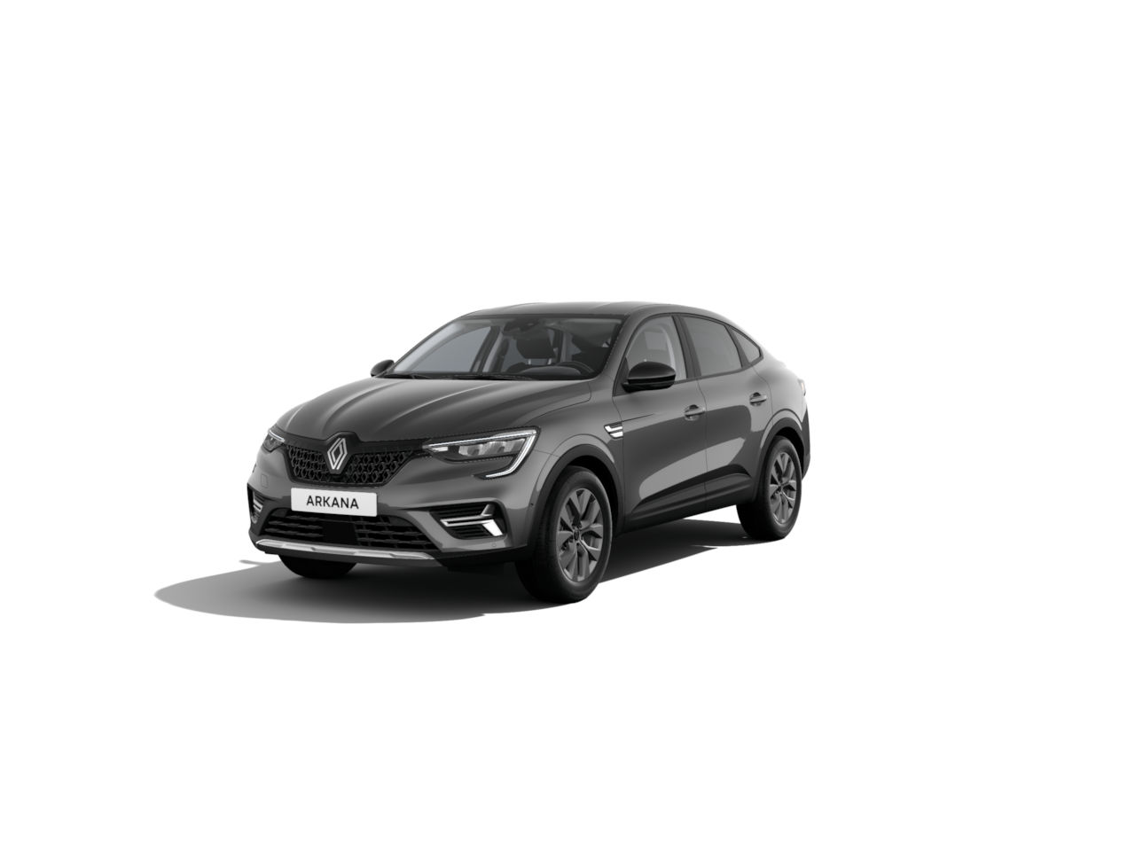 Der Renault Arkana in elegantem Schwarz, sportliches SUV-Coupé mit moderner Ausstattung.
