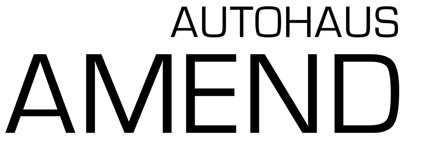 Logo von Autohaus Amend, bestehend aus den Wörtern 